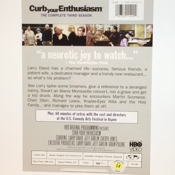 Curb Your Enthusiasm Seasons 2 & 3, 2-Disc Sets - Picture 7 of 11